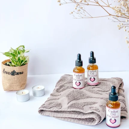 Organic Cold Pressed Castor Oil (30ml)